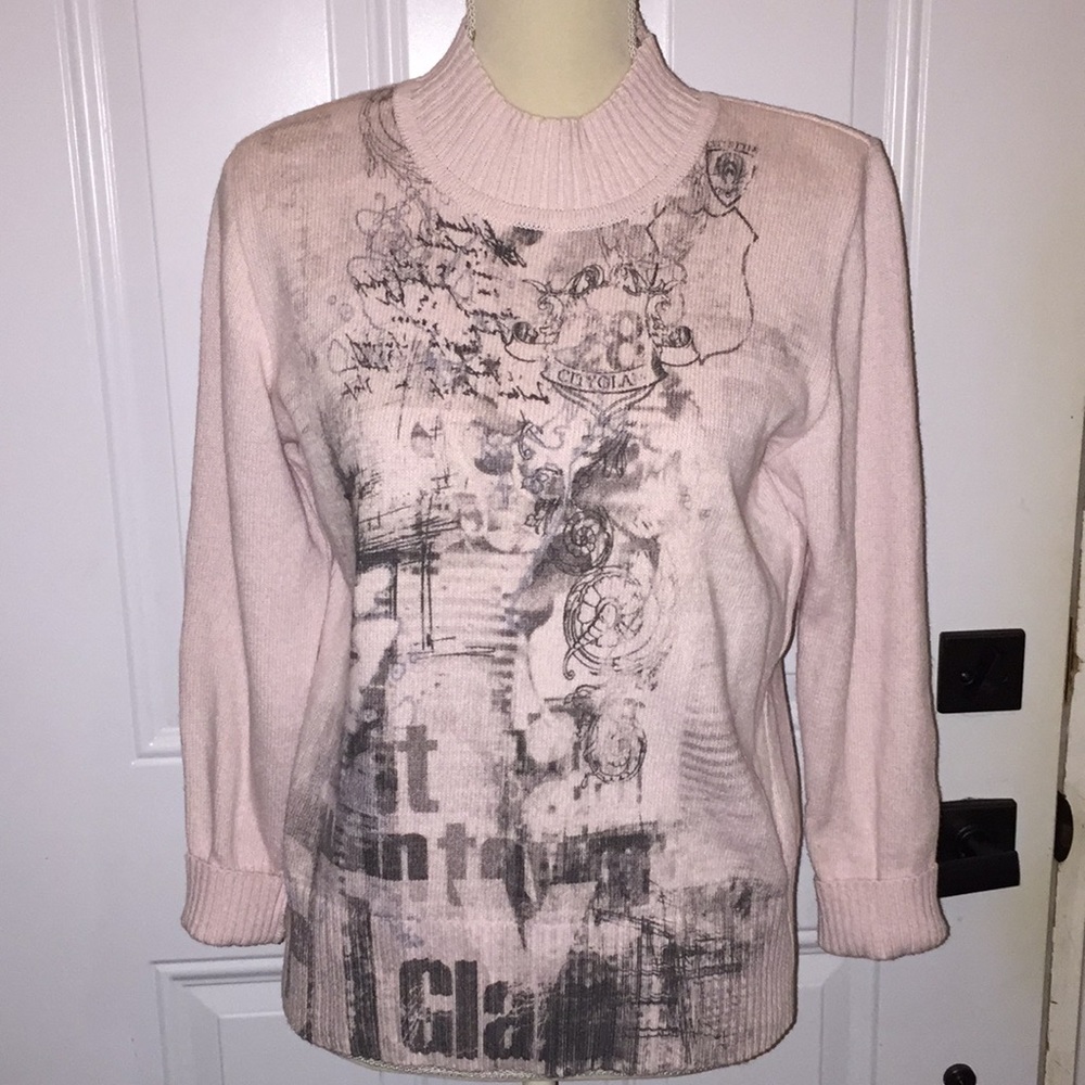 Faber Finest Fashions Ladies Pullover Sweater Size 10 Made in Germany Pi…